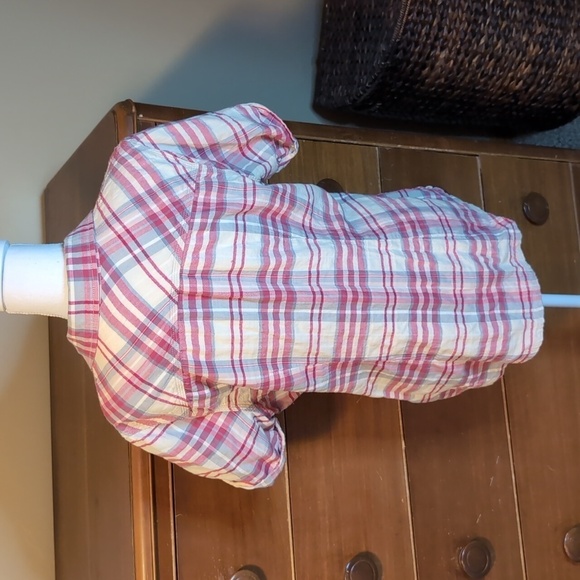 Carhartt Searsucker Plaid short sleeve button down - Picture 9 of 11